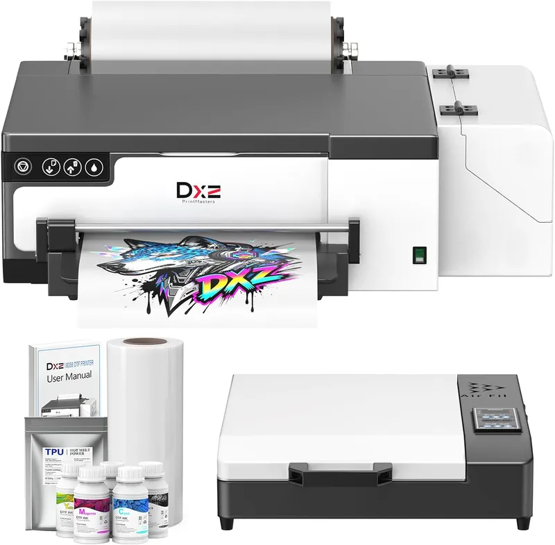 DXZ 2026 DTF Printer with Film Cutter