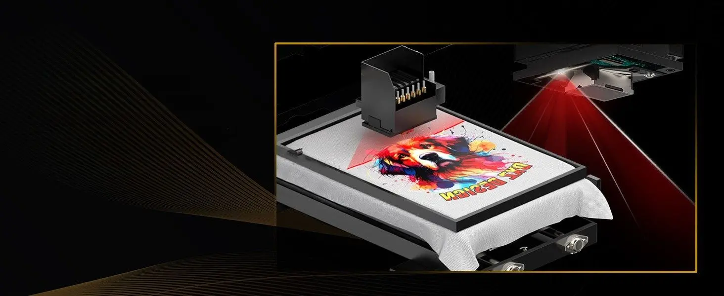 DXZ DTG Printer for Direct-to-Garment Clothing
